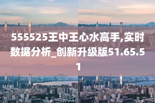 555525王中王心水高手,专业说明解析_2D13.867